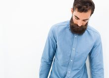 Load image into Gallery viewer, British Officer's Shirt in Sky Blue