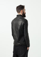 Load image into Gallery viewer, Distressed Motorcycle Jacket